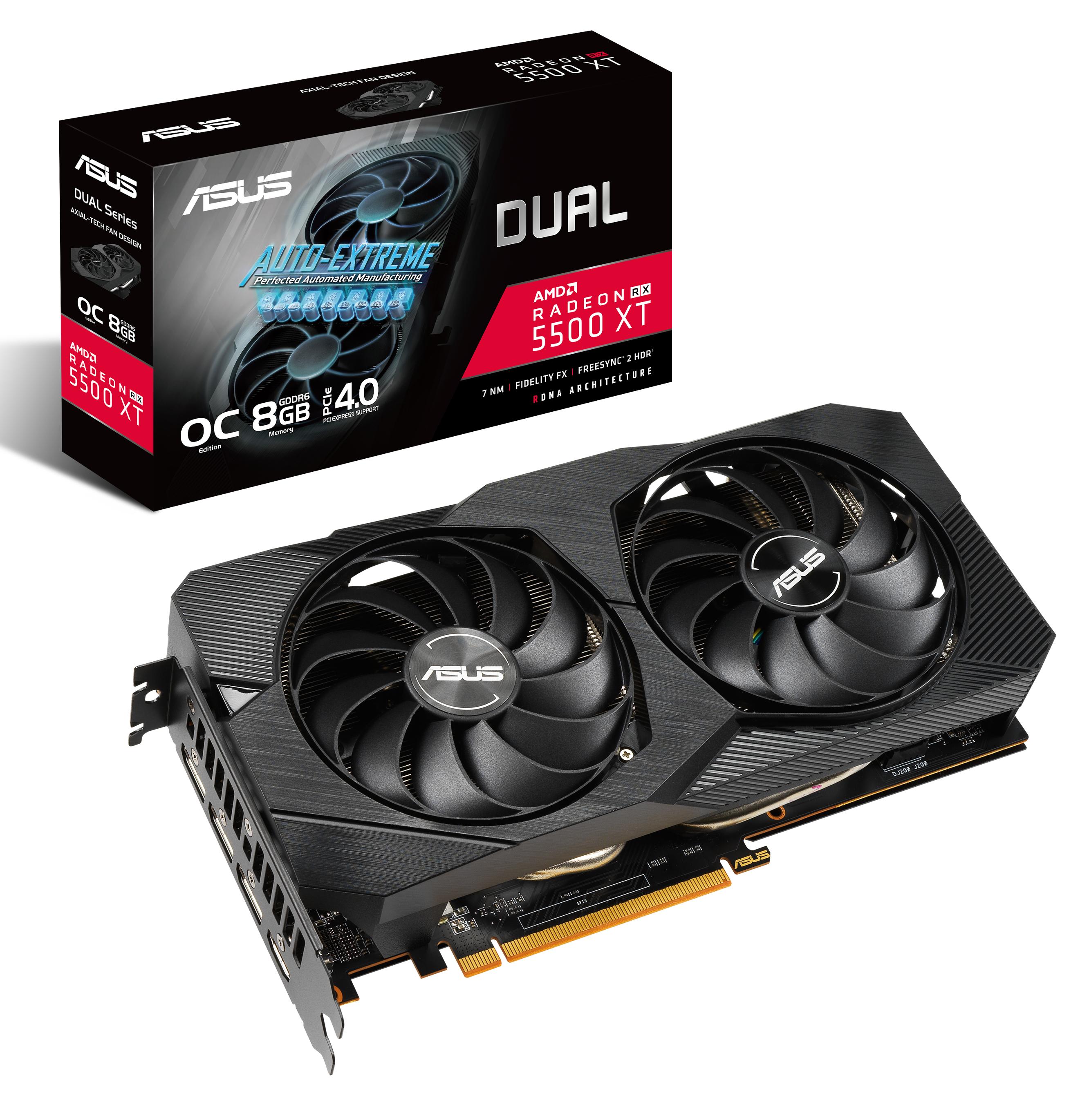 Graphics Card Gigabyte Radeon Rx 5500 Hashrate ASUS Dual Radeon RX