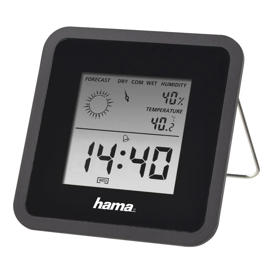 Termometr i higrometr Hama TH50 Czarny