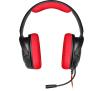 Słuchawki przewodowe z mikrofonem Corsair HS35 CA-9011198-EU - czerwony