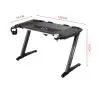 Biurko Ultradesk ROCKET 128cm Czarny