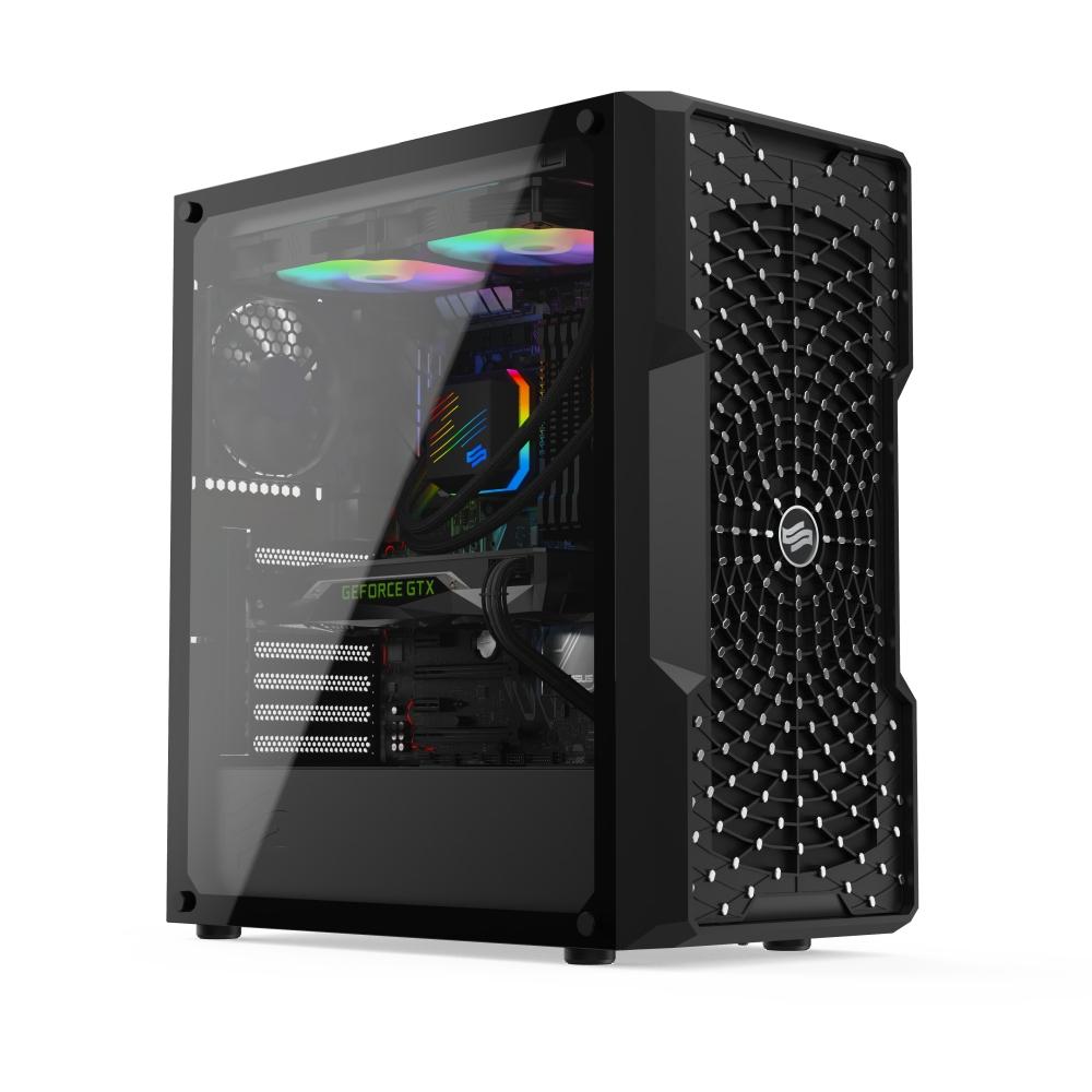 Obudowa SilentiumPC Astrum AT6V TG Czarny