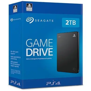 Dysk Seagate Game Drive PS4 2TB HDD USB 3.0 Czarny