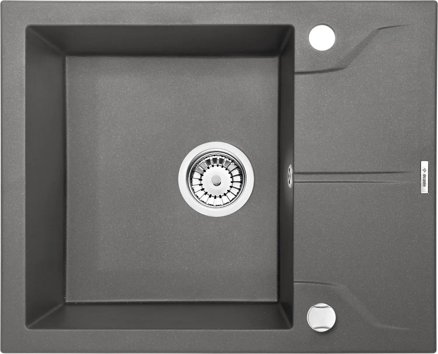 Zlewozmywak Deante Andante ZQN T11A Granitowy Antracyt