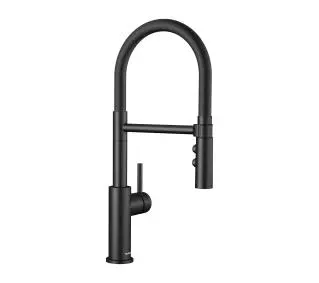 Blanco Catris-S FLEXO Czarny Chrom - ⚡ BESTSELLERY ⚡ - Kup na Raty - RRSO 0%