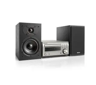 Denon D-M41 / RCD-M41 + SC-M41 60W Bluetooth Radio FM Srebrny / Czarny - Kup na Raty - RRSO 0%
