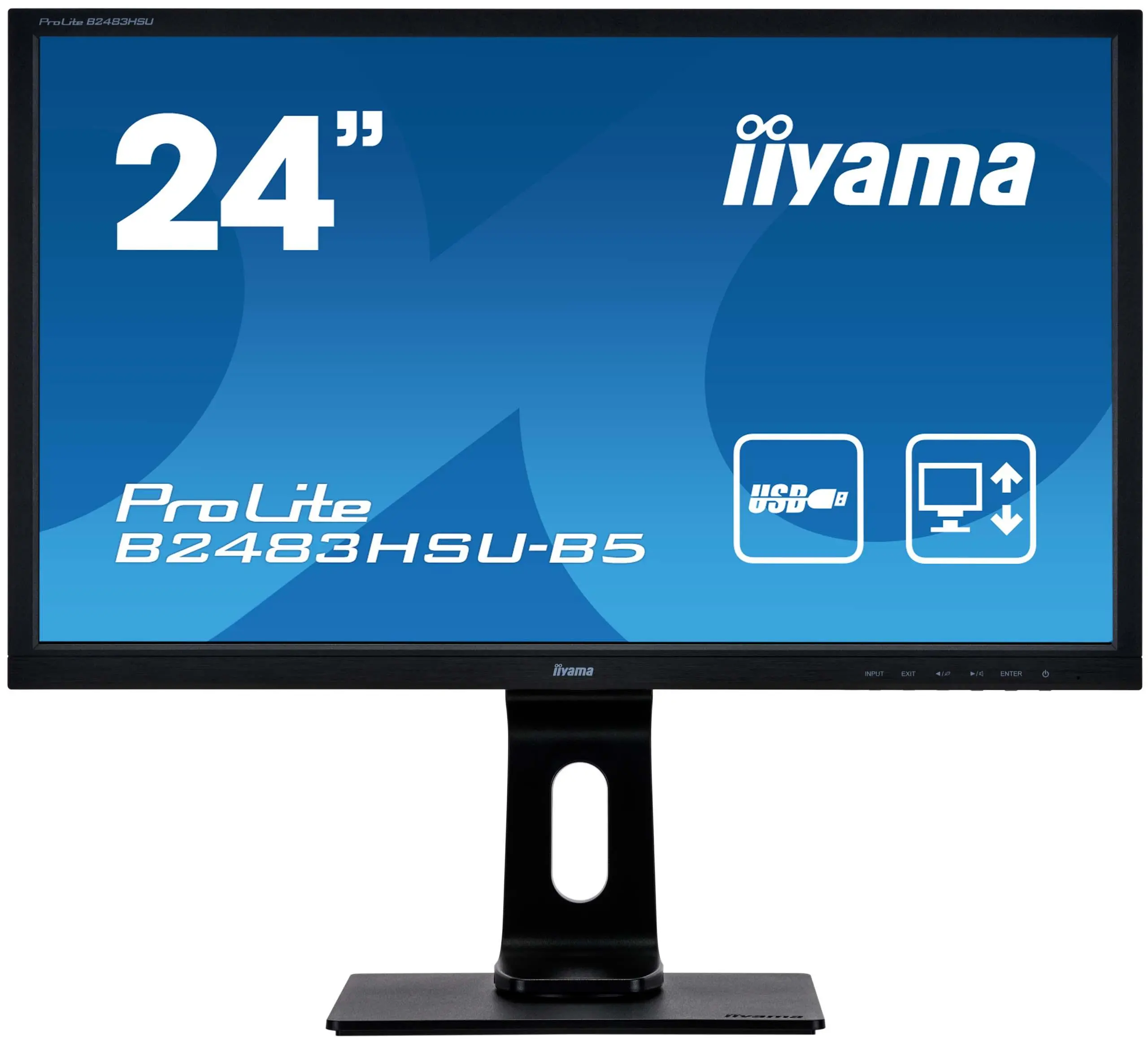 Monitor iiyama ProLite B2483HSU-B5 24" Full HD TN 75Hz 1ms
