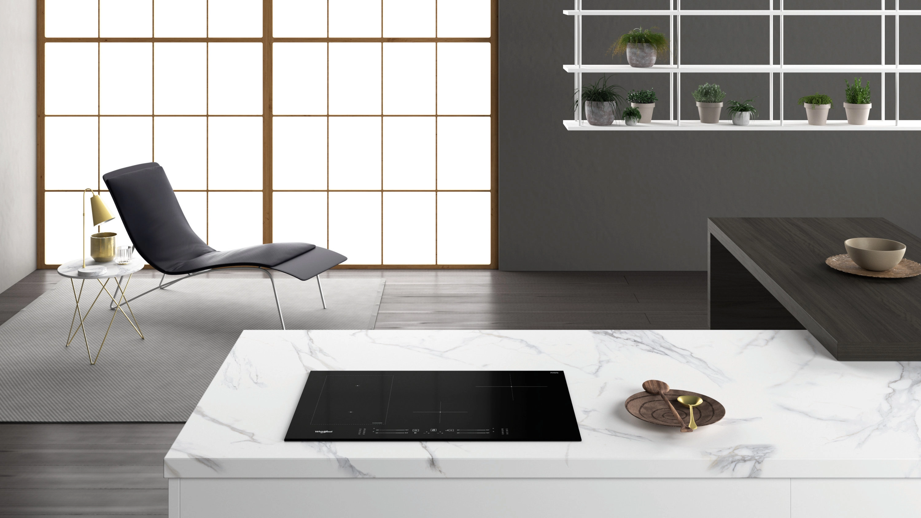 Płyta indukcyjna Whirlpool WL S3377 BF FlexiCook 77cm