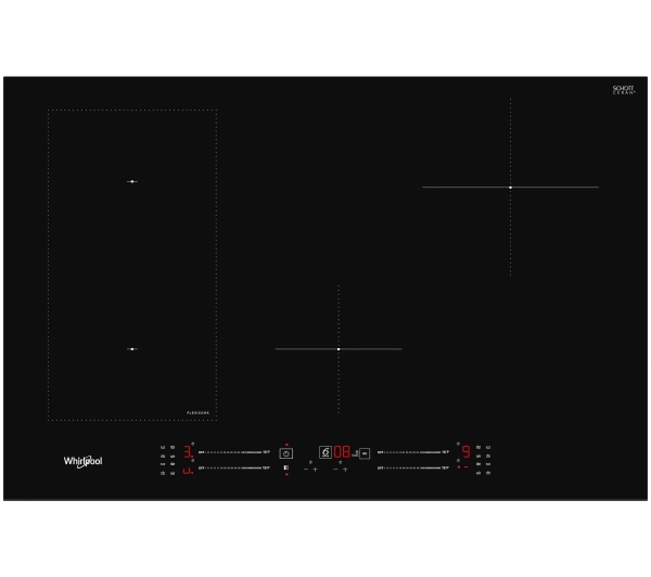 Płyty do zabudowy - Whirlpool WL S3377 BF FlexiCook 77cm