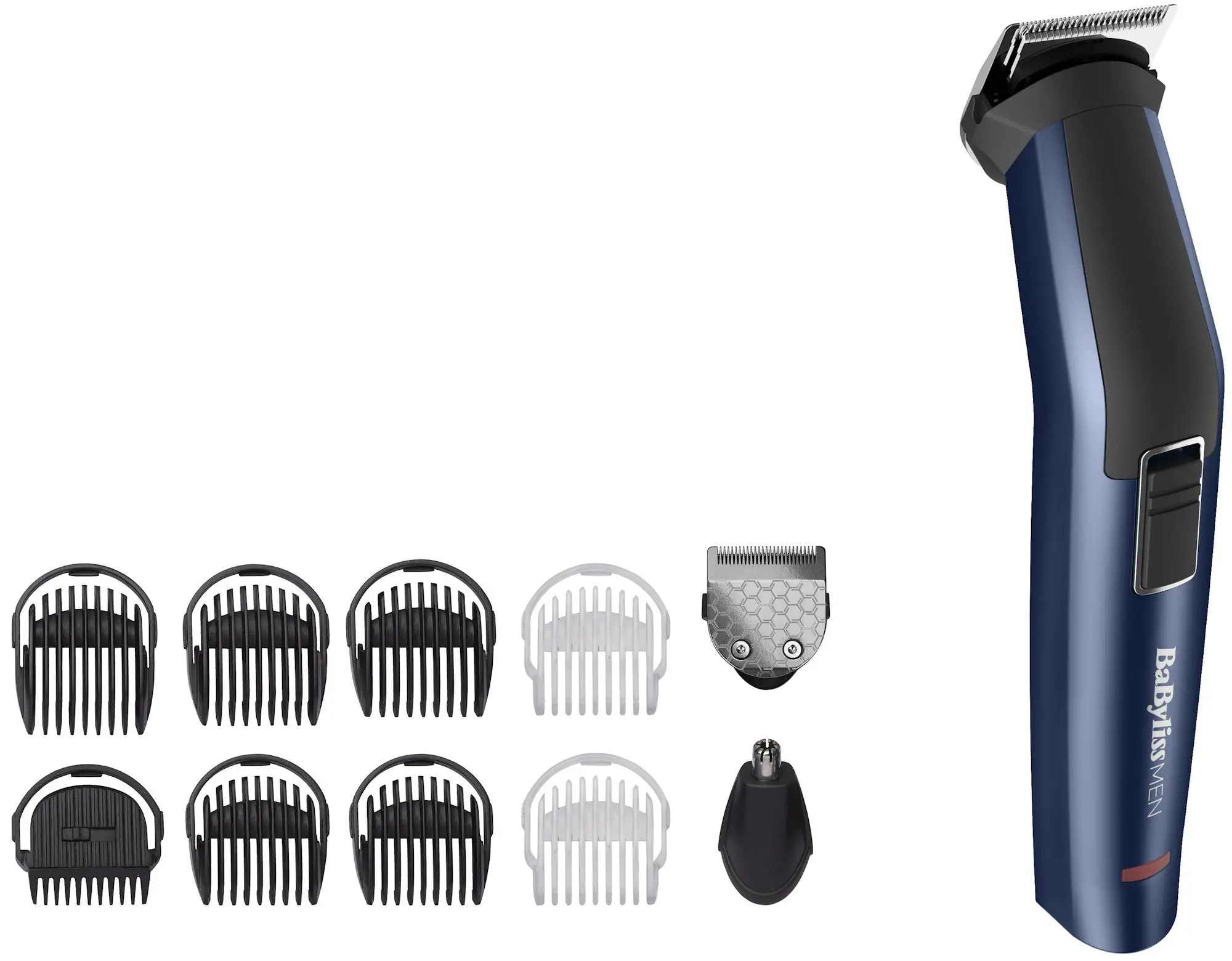 Trymer BaByliss 7255PE Blue Edition 9 nasadek 60min