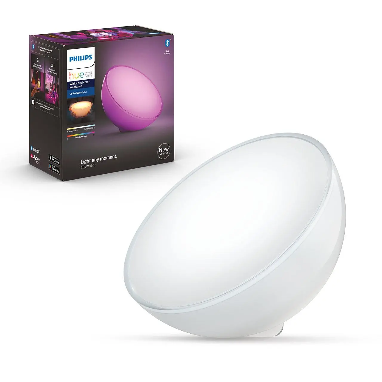 Lampa biurkowa Philips Hue Go White and Colour Ambiance
