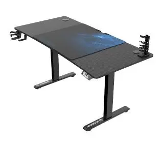 Ultradesk LEVEL V2 140cm Regulacja wysokości Czarno-niebieski - Kup na Raty - RRSO 0%