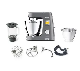 Kenwood Titanium Chef Patissier KWL90.124SI Z wbudowaną wagą Automatyczne programy Z dwiema misami