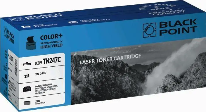 Toner Black Point LCBPBTN247C (zamiennik TN-247C) Błękitny