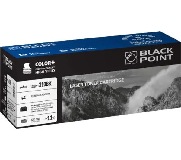 Toner BLACK POINT HP CE310A Czarny