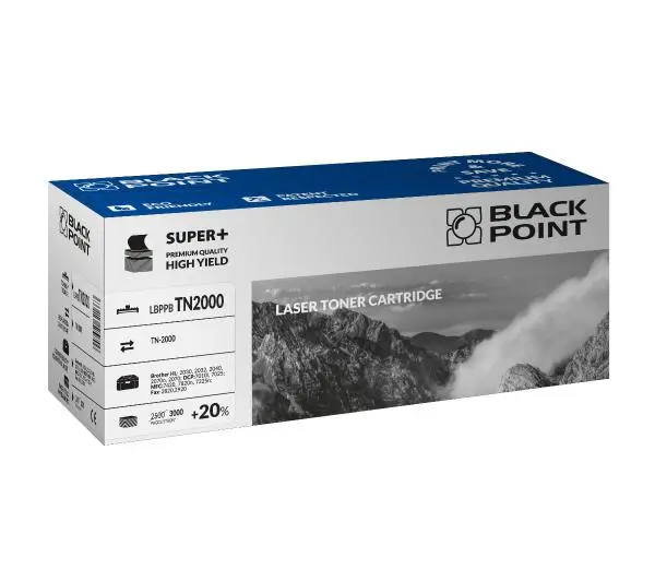Toner Black Point LBPPBTN2000 Black Zamiennik TN-2000 (LBPPBTN2000)