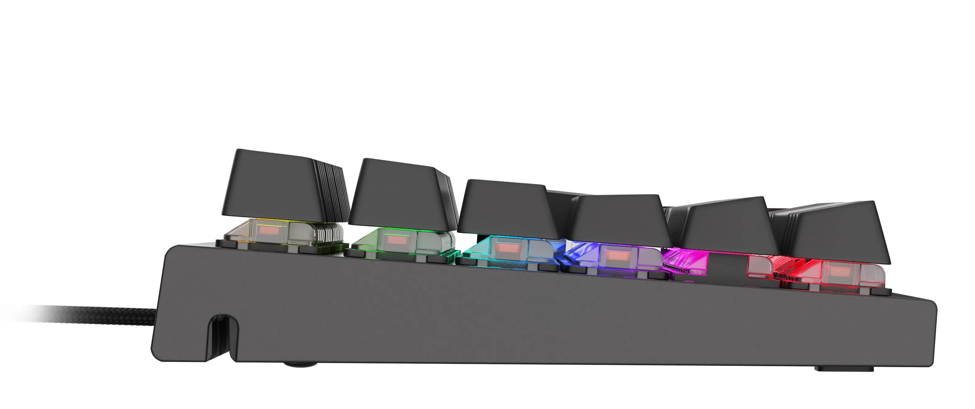 Klawiatura mechaniczna Genesis Thor 300 RGB Outemu Brown Czarny