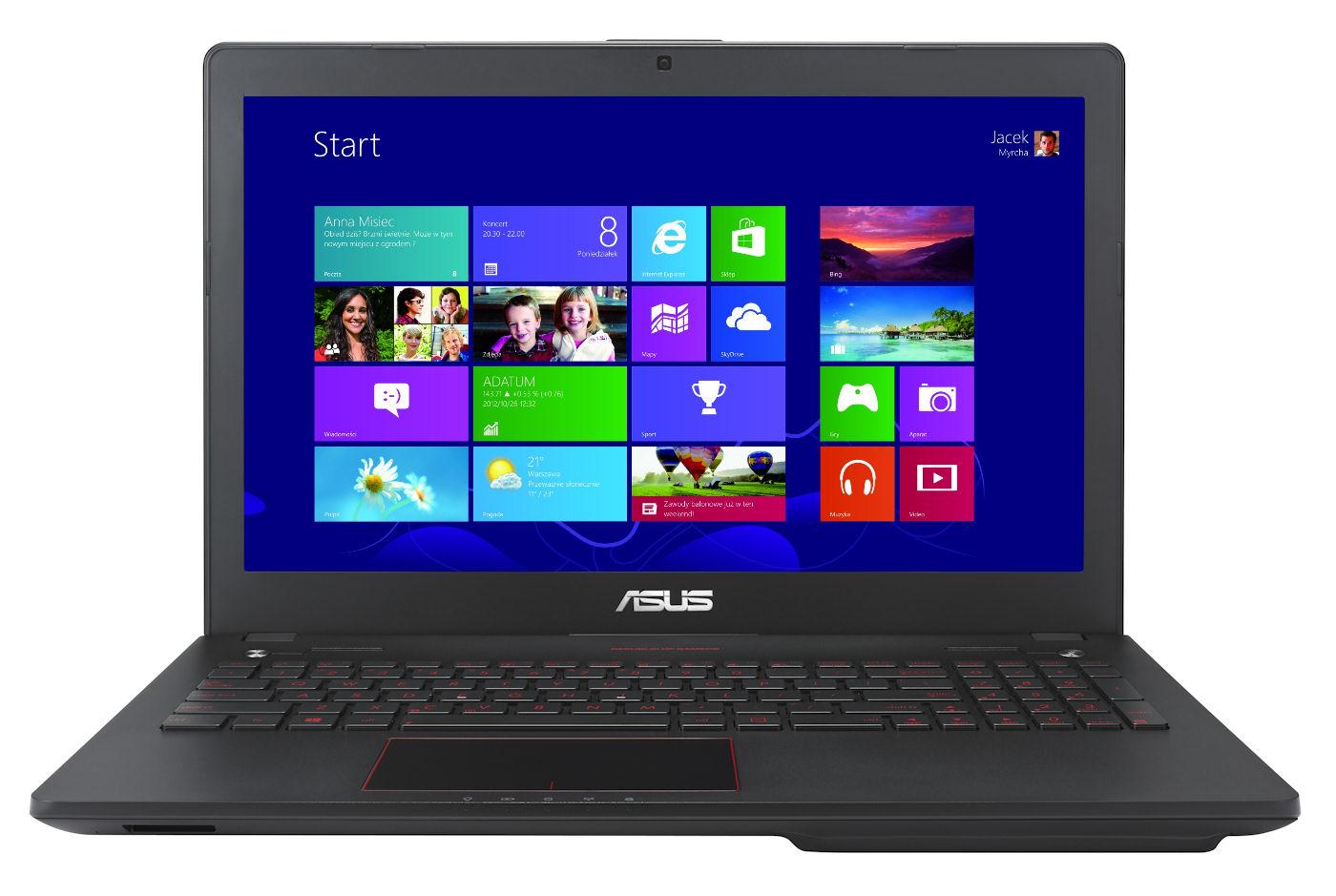 ASUS G56JR-CN212H 15,6" Intel® Core™ i7-4700HQ 4GB RAM 750GB Dysk Win8.1