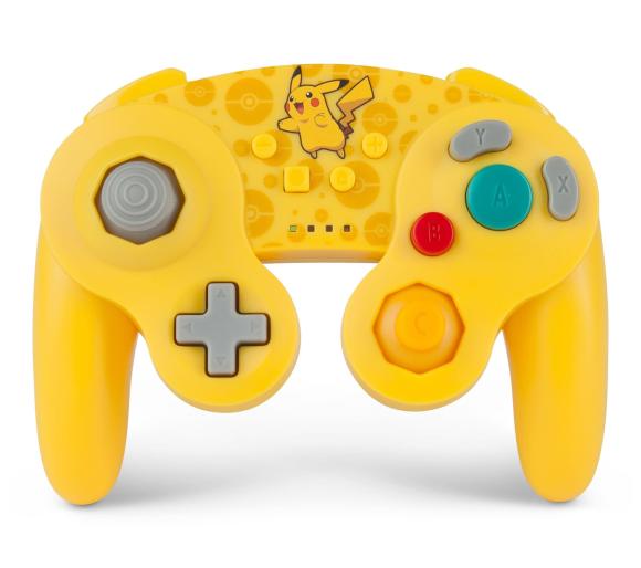 gamepad PowerA Enhanced bezprzewodowy GameCube Style Pikachu