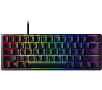 Klawiatura mechaniczna Razer Huntsman Mini Linear Optical Switch Red Czarny