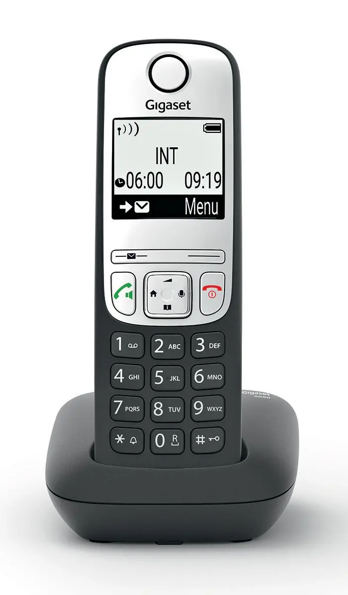 Telefon Gigaset A690 Czarno-srebrny