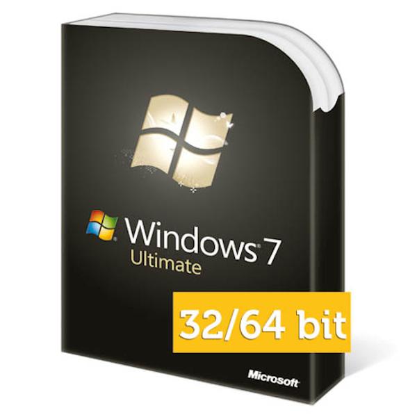 Microsoft Windows 7 Ultimate 32 bit/64 bit Upgrade BOX PL