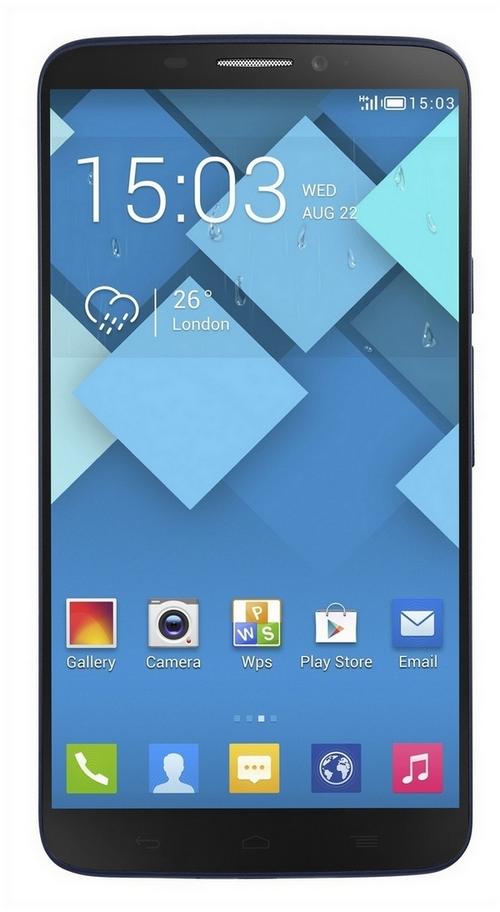 ALCATEL ONETOUCH HERO (niebieskawoczarny)