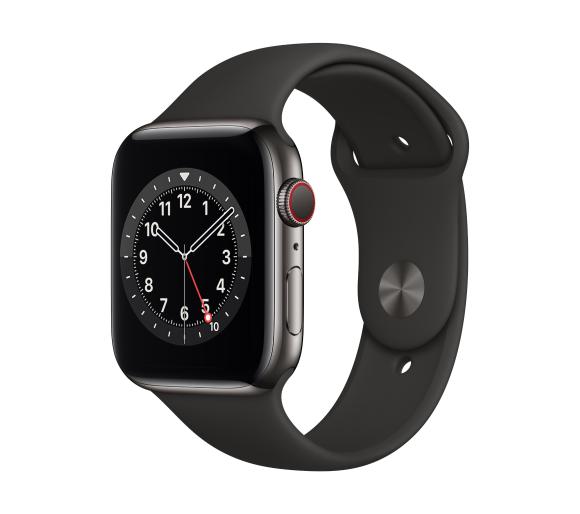 Smartwatch Apple Watch Series 6 GPS + Cellular 40mm (czarny-sport)