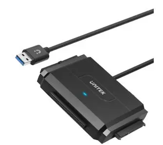 Adapter Unitek Y-3324 Czarny