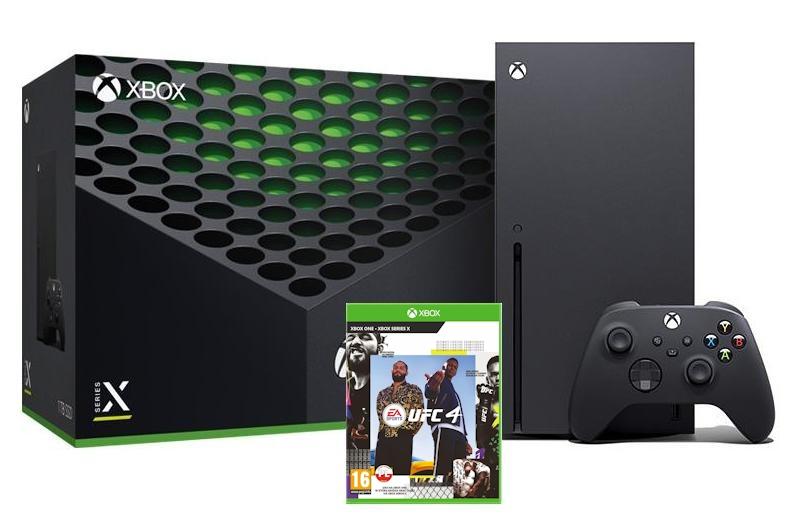 Konsola Xbox Series X 1TB z napędem + UFC 4