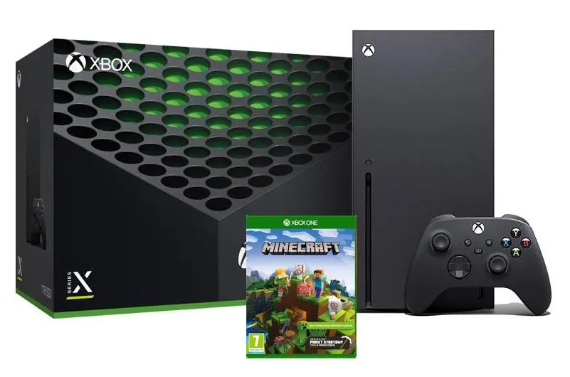 Xbox Series X 1TB z napędem + Minecraft Starter Pack - Dobra