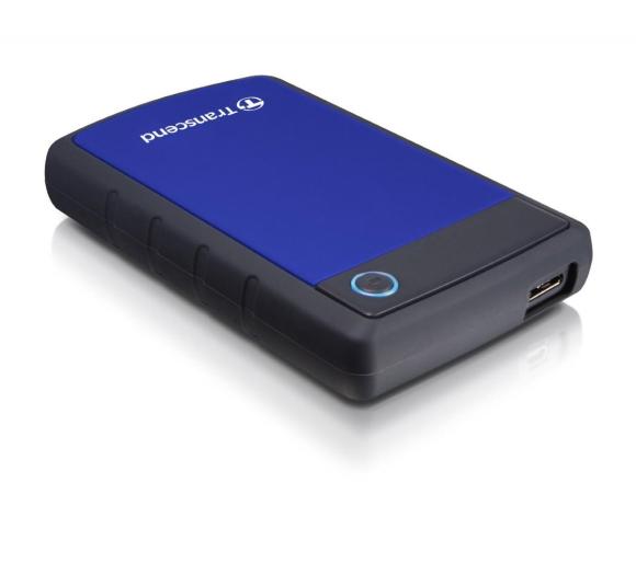 dysk twardy Transcend StoreJet 25H3B 1TB USB 3.0 (niebieski)