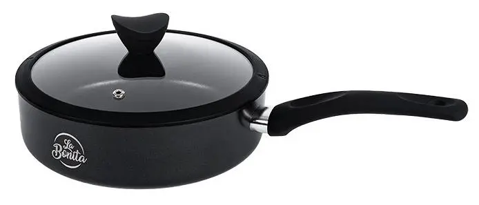 Patelnia La Bonita Carbon Indukcja Nieprzywierająca 24cm