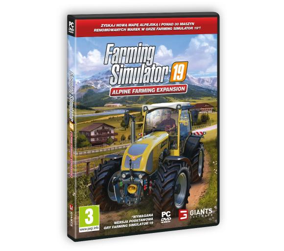 gra Farming Simulator 19 - Dodatek Alpine Farming Expansion Gra na PC