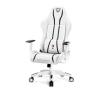 Fotel Diablo Chairs X-One 2.0 King Size Gamingowy do 160kg Skóra ECO Tkanina Biało-czarny