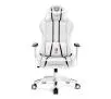 Fotel Diablo Chairs X-One 2.0 King Size Gamingowy do 160kg Skóra ECO Tkanina Biało-czarny