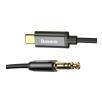 Kabel Baseus audio USB-C do mini jack 3,5mm AUX Yiven 1.2m Czarny