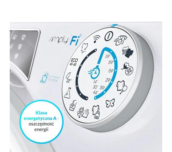 Candy RapidO RO 1496DWMT/1-S Slim 9kg 1400obr/min Zdalne sterowanie - Kup na Raty - RRSO 0%