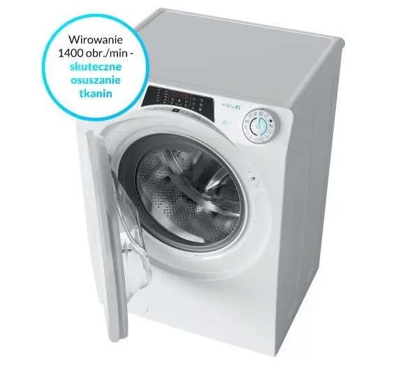 Candy RapidO RO 1496DWMT/1-S Slim 9kg 1400obr/min Zdalne sterowanie - Kup na Raty - RRSO 0%