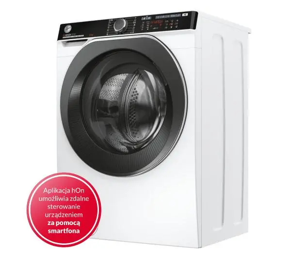 Hoover H-Wash 500 HWP 69AMBC/1-S Slim 9kg 1600obr/min Zdalne sterowanie - DRUGI -30%, ALBO 5-TY ZA 1ZŁ - Kup na Raty - RRSO 0%