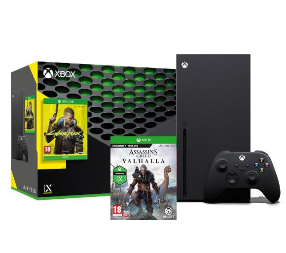 konsola Xbox Series X Xbox Series X + Cyberpunk 2077 + Assassin’s Creed Valhalla