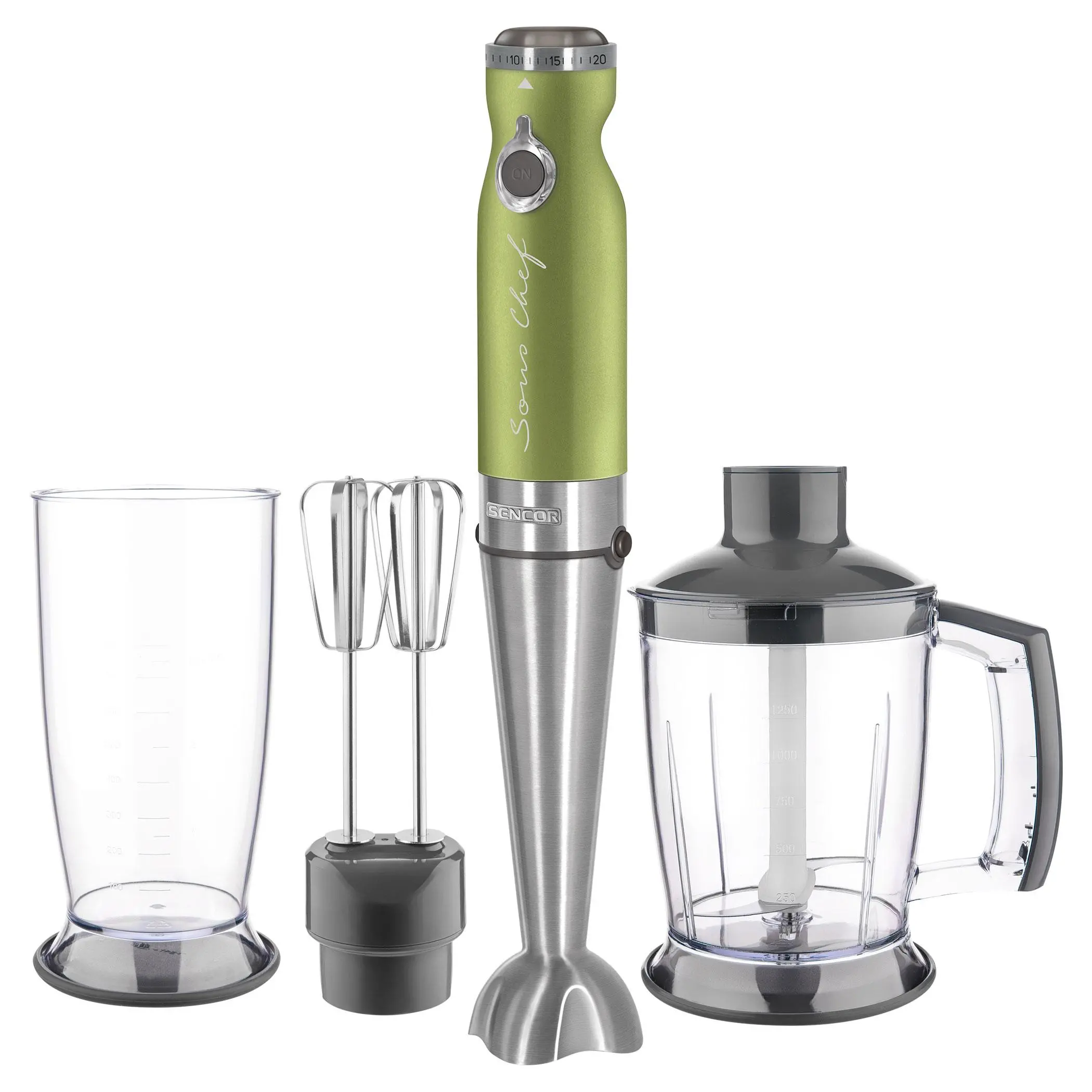 Blender Sencor SHB 5600GG-EUE3 4w1 1200W Rozdrabniacz Końcówka do ubijania