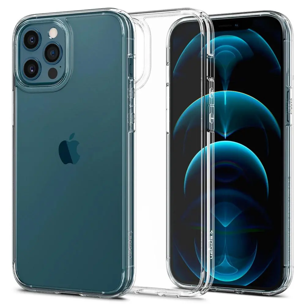 Etui Spigen Ultra Hybrid ACS01702 do iPhone 12/12 Pro crystal clear