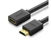 Przedłużacz HDMI UGREEN HD107 0,5m Czarny