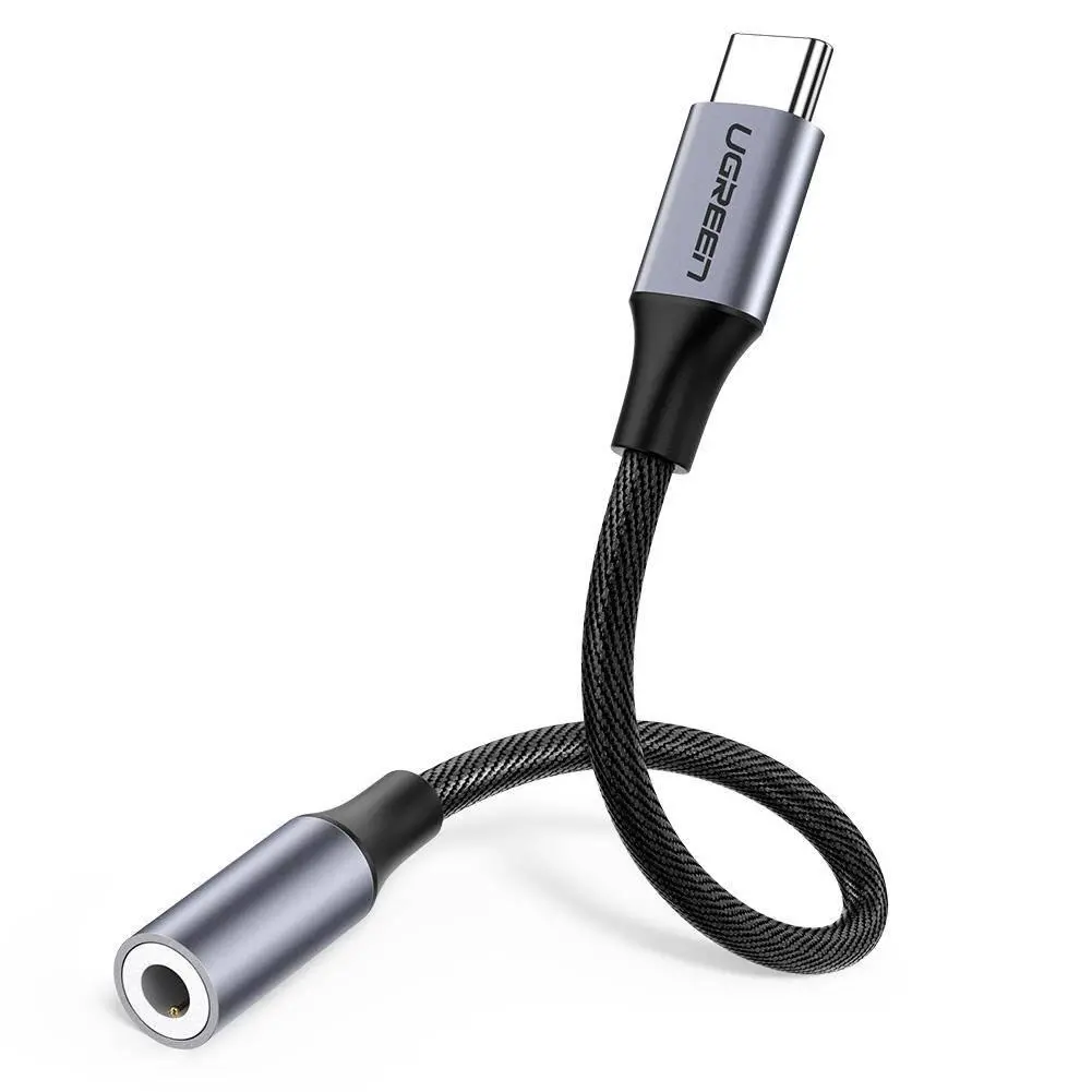 Adapter UGREEN AV142 audio USB-C do jack 3,5mm