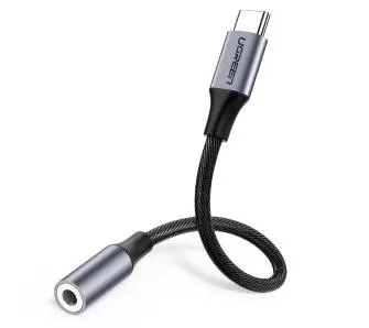 Adapter UGREEN AV142 audio USB-C do jack 3,5mm