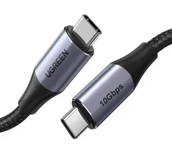 Kabel UGREEN USB-C 3,1 Gen 2 PD 3,1 5A 100W 4K 10Gbps 1m Czarny