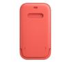 Etui Apple Leather Sleeve MagSafe do iPhone 12/12 Pro Różowy cytrus