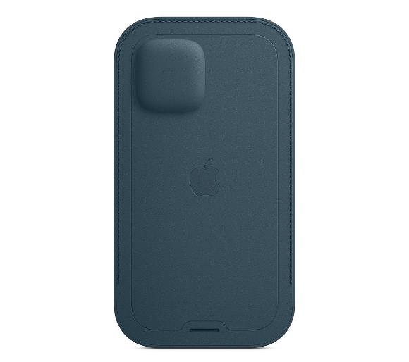 etui dedykowane Apple Leather Sleeve MagSafe iPhone 12/12 Pro (bałtycki błękit)