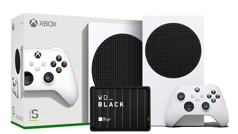 Konsola Xbox Series S - 512GB - dysk WD Black P10 4TB