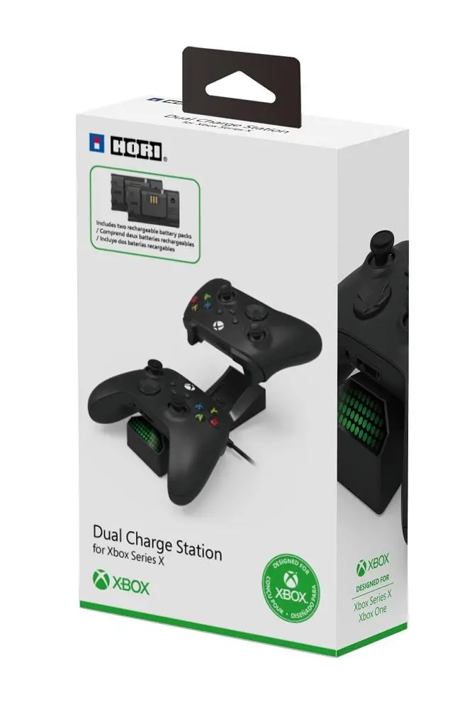 Ładowarka Hori DUAL do padów Xbox Series / Xbox One + 2 akumulatory